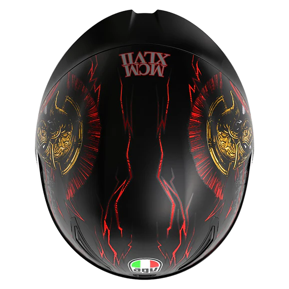 AGV K1 S Gladiator Matt Black Red Helmet