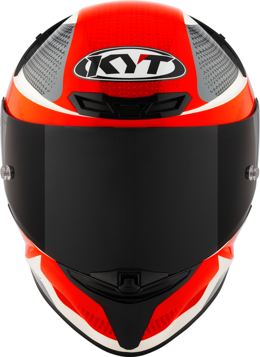 KYT TT Revo Gear Black Red Gloss Helmet