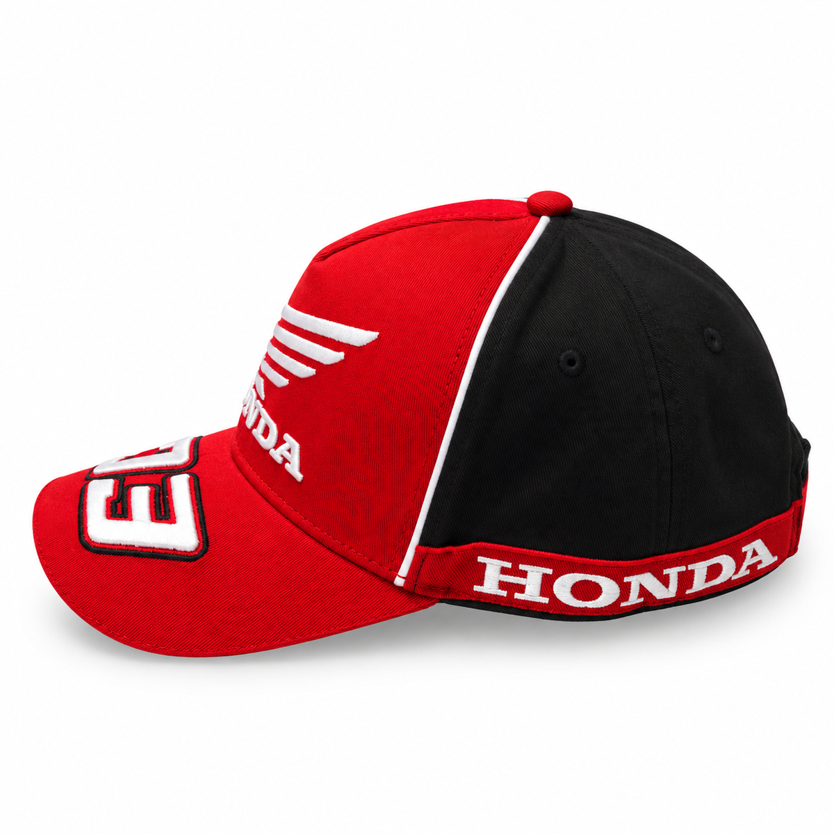 Honda 93 Red & Black Classic Printed Cap