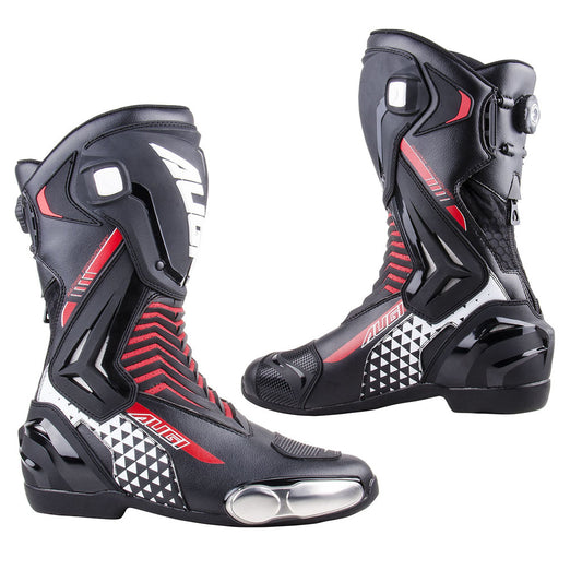 Augi Racing AR-6 Racing Boots Black