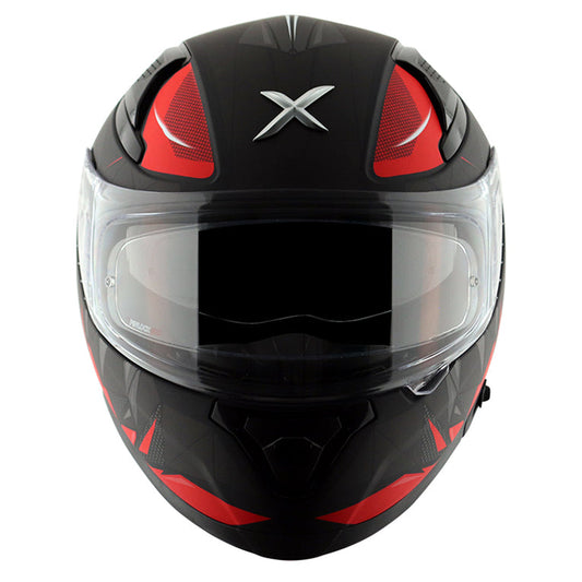 Axor Apex Hunter Helmet DULL BLACK RED