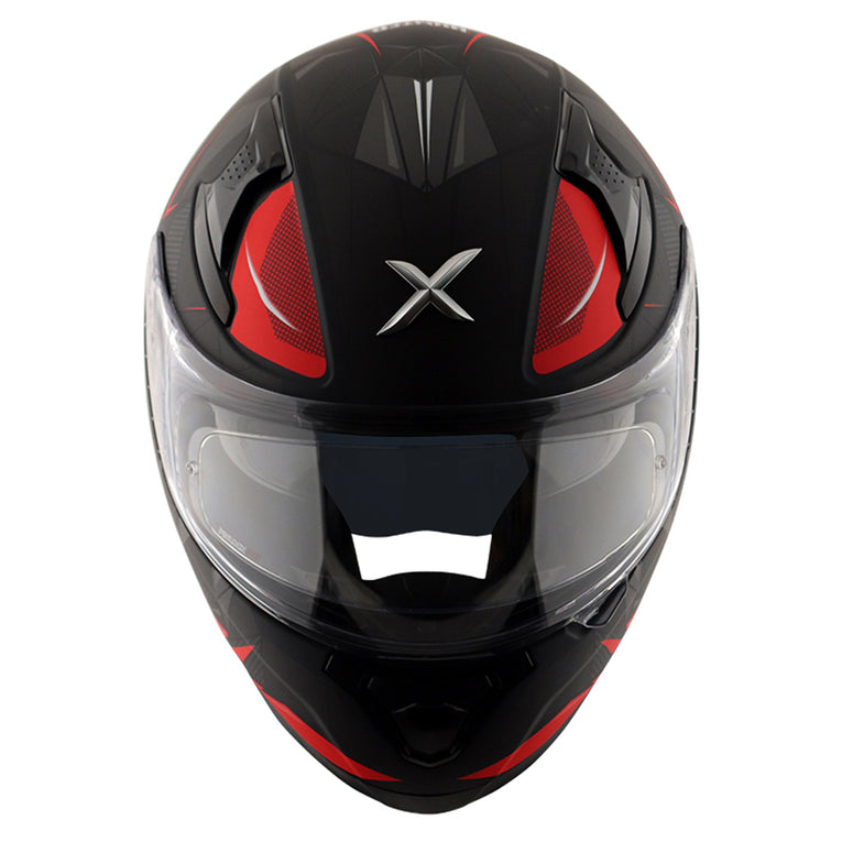 Axor Apex Hunter Helmet DULL BLACK RED