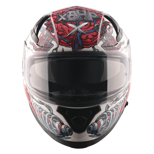 Axor xBhp Bionic Helmet White Red