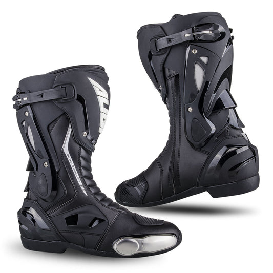 Augi Racing AR-1 Racing Boots Black / White