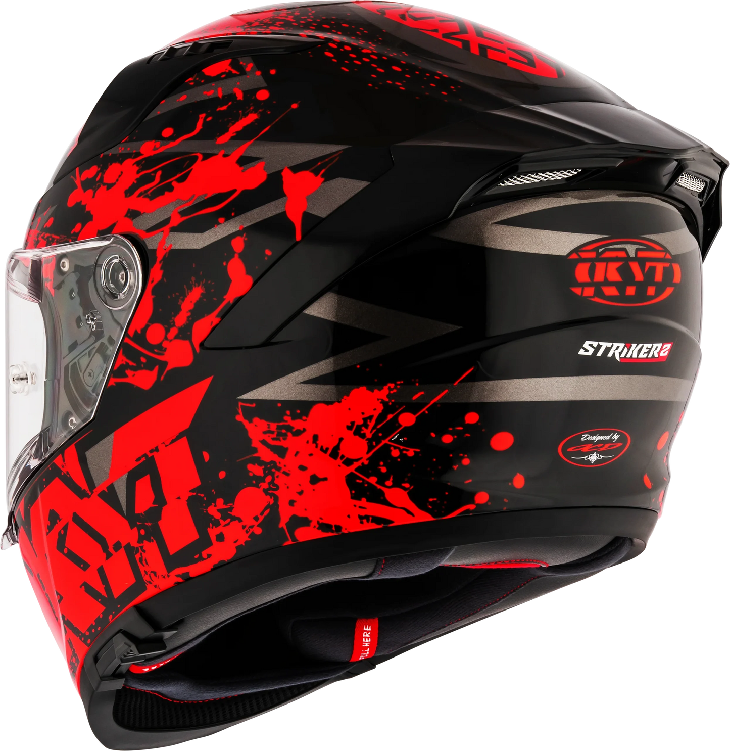 Kyt Striker 2v Flaming Red