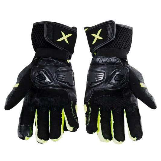 Axor Gator Riding Glove Black Neon Green