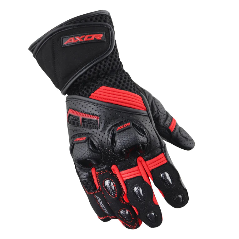 Axor Gator Riding Glove Black Red