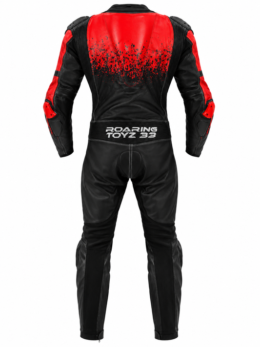 Roaring Toyz 33 Red Black Racing One Piece Suit