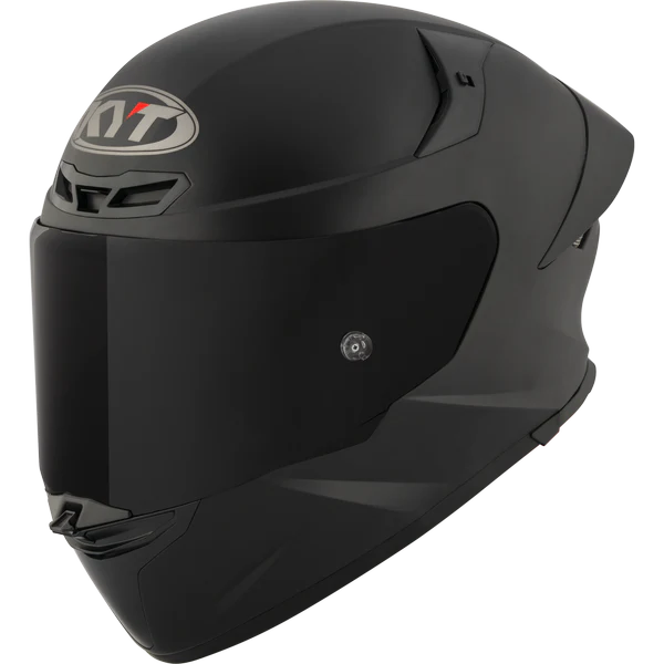 KYT TT Revo Plain Matt Black Helmet