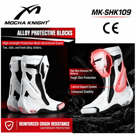 Mocha Knight Riding shoes SH099
