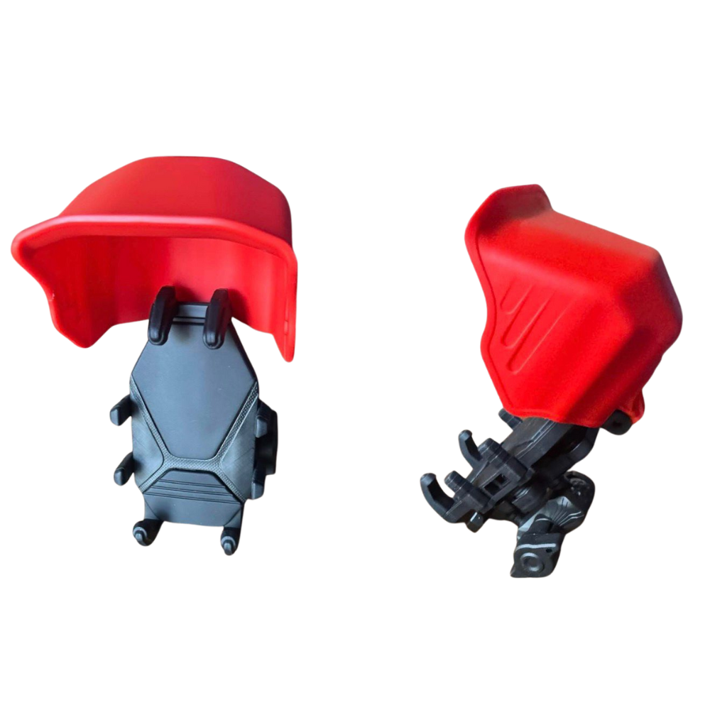 ANTI VIBRATION MOBILE HOLDER WITH RAIN PROTECTION