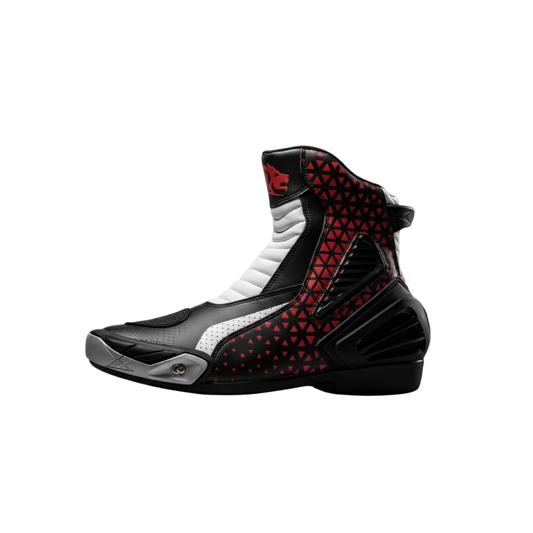 Roaring Toyz 33 Blazekin Red Black Short Racing Boots