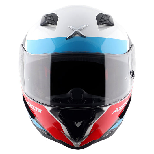 Axor Hunter Turbo Helmet White Red