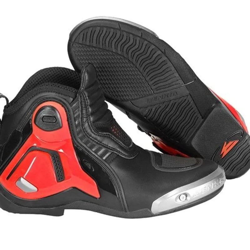 Benkia Riding Shoes Black Red