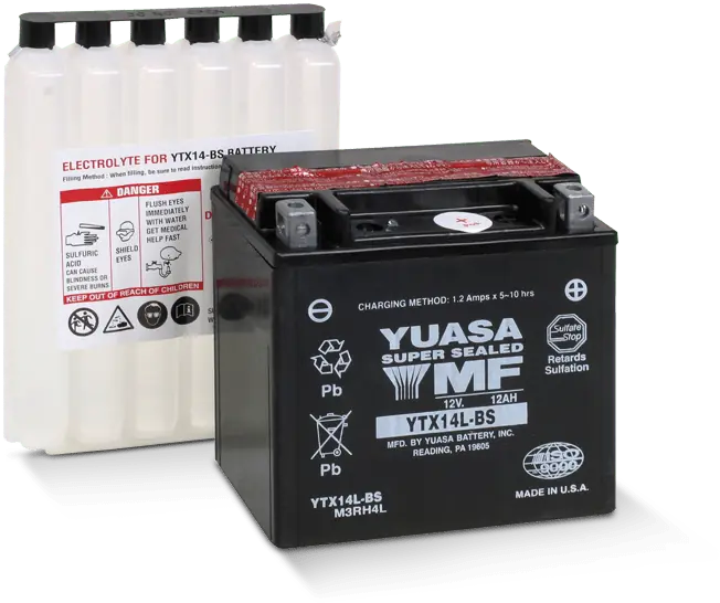 Yuasa YTX14L-BS Battery