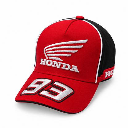 Honda 93 Red & Black Classic Printed Cap