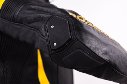 Roaring Toyz 33 Black Gold Racing Two Piece Suit