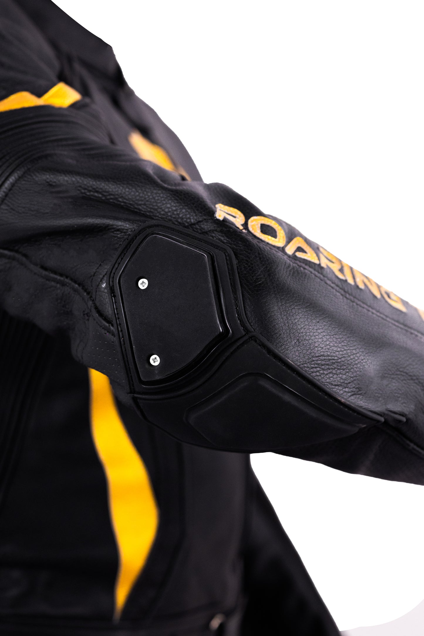 Roaring Toyz 33 Black Gold Racing Two Piece Suit