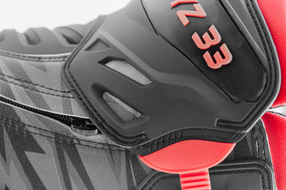 Roaring toyz 33 Raptor Red Black Racing Boots