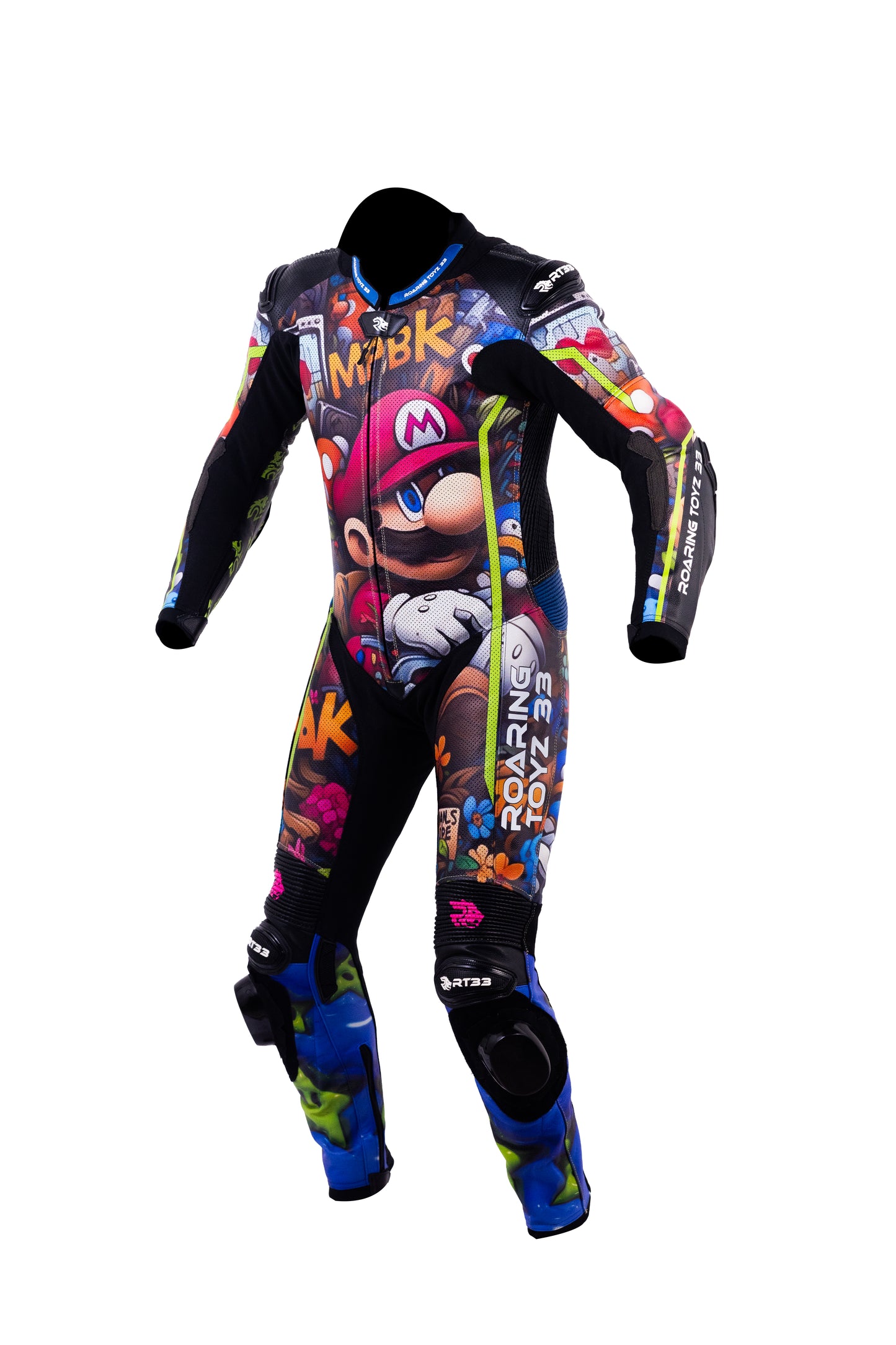 Roaring Toyz 33 Mario Racing One Piece Suit