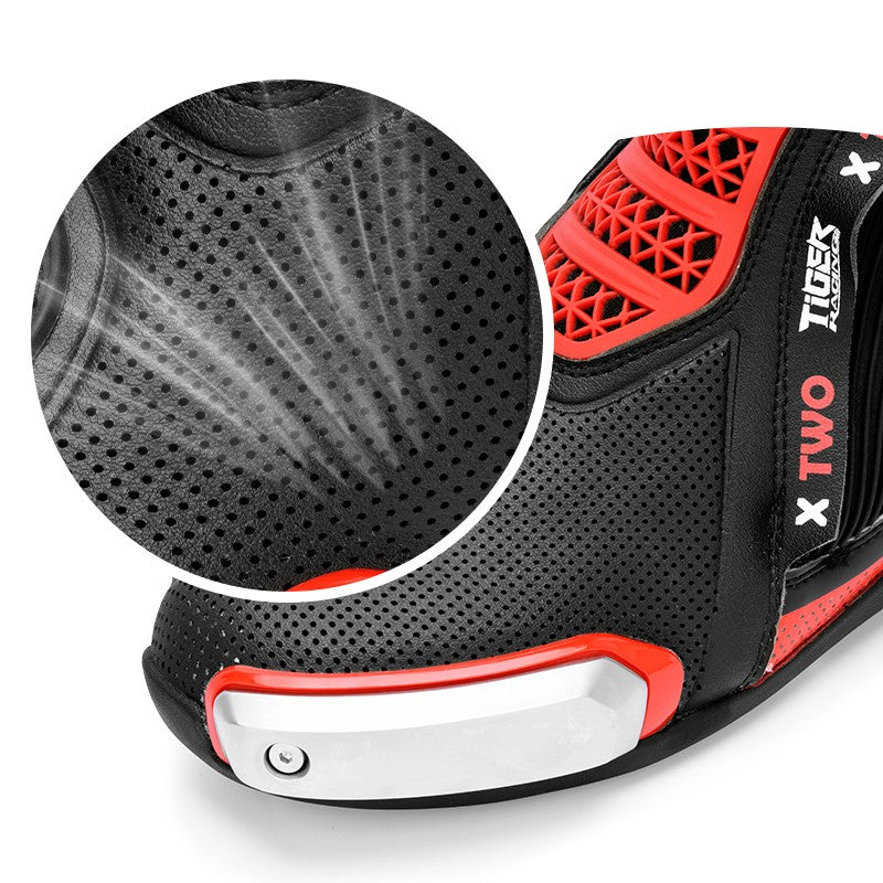 Tiger Racing X2 Boots Red
