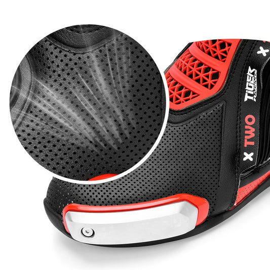 Tiger Racing X2 Boots Red