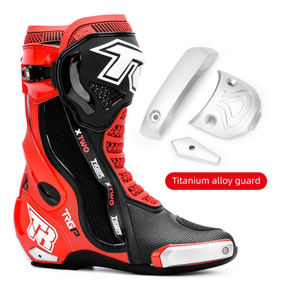 Tiger Racing X2 Boots Red
