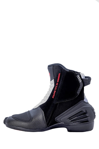 Roaring Toyz 33 Blazekin Red Black Short Racing Boots