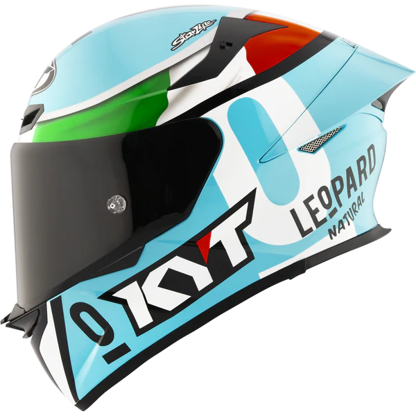 KYT TT-Revo Leopard Tricolore