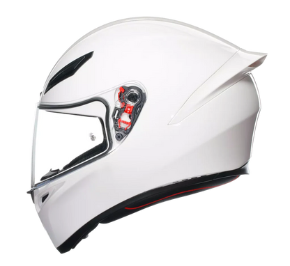 AGV K1 S Solid Gloss White Helmet