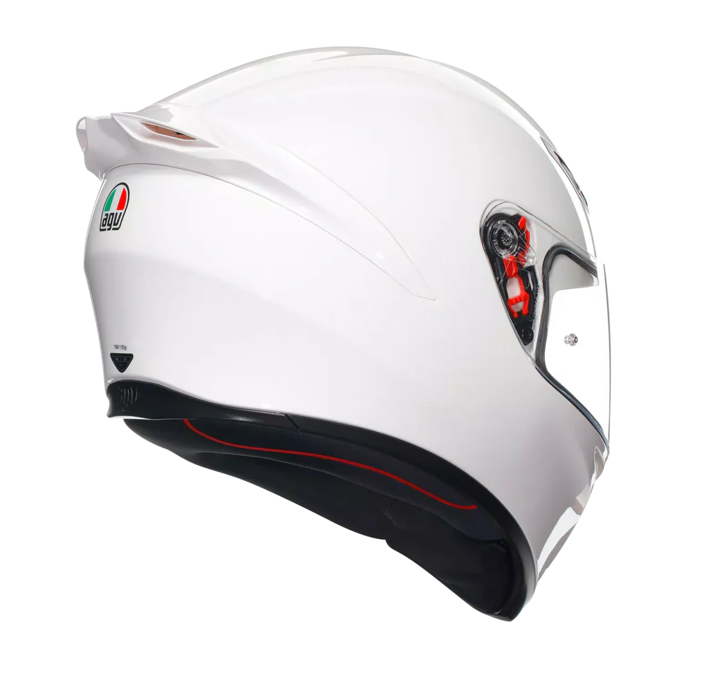 AGV K1 S Solid Gloss White Helmet