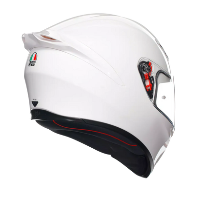 AGV K1 S Solid Gloss White Helmet