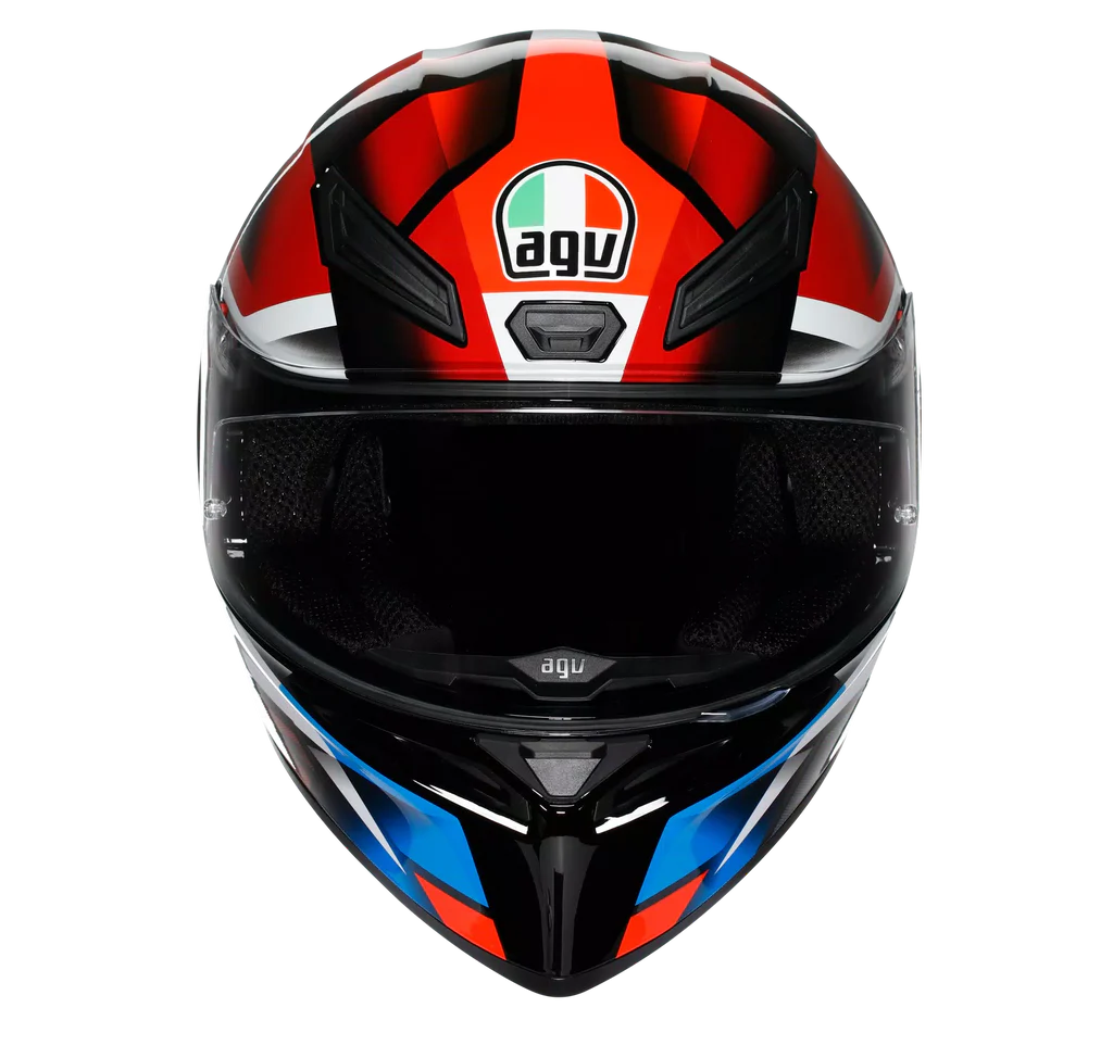 AGV K1 S Fastlap Gloss Black Red Blue Helmet