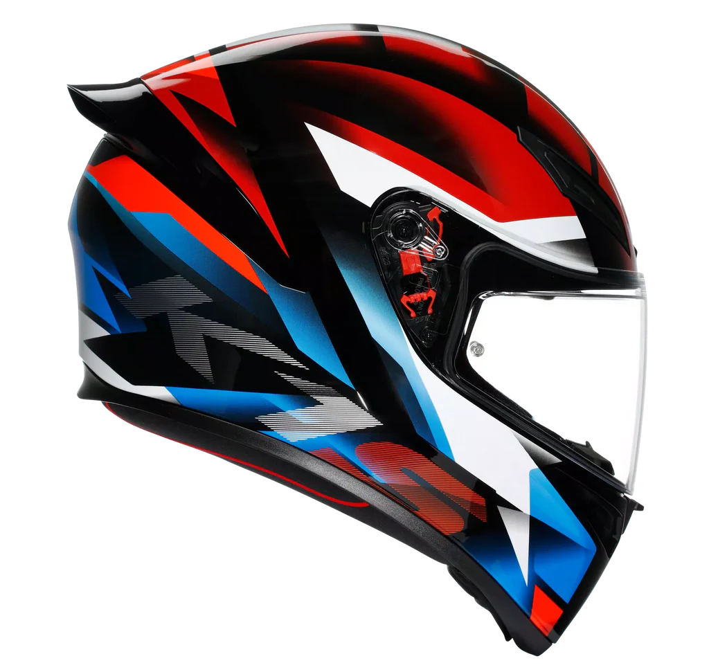 AGV K1 S Fastlap Gloss Black Red Blue Helmet