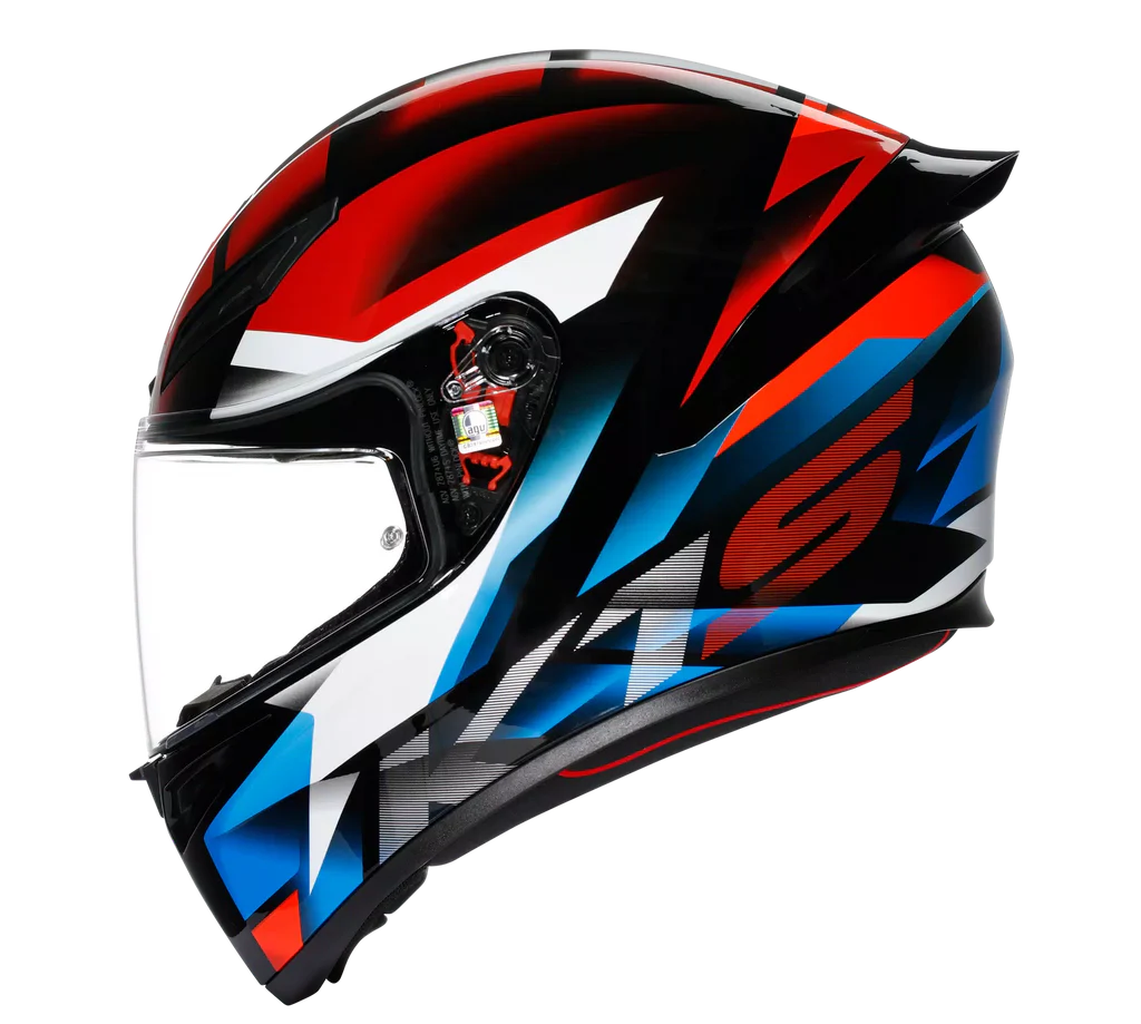AGV K1 S Fastlap Gloss Black Red Blue Helmet