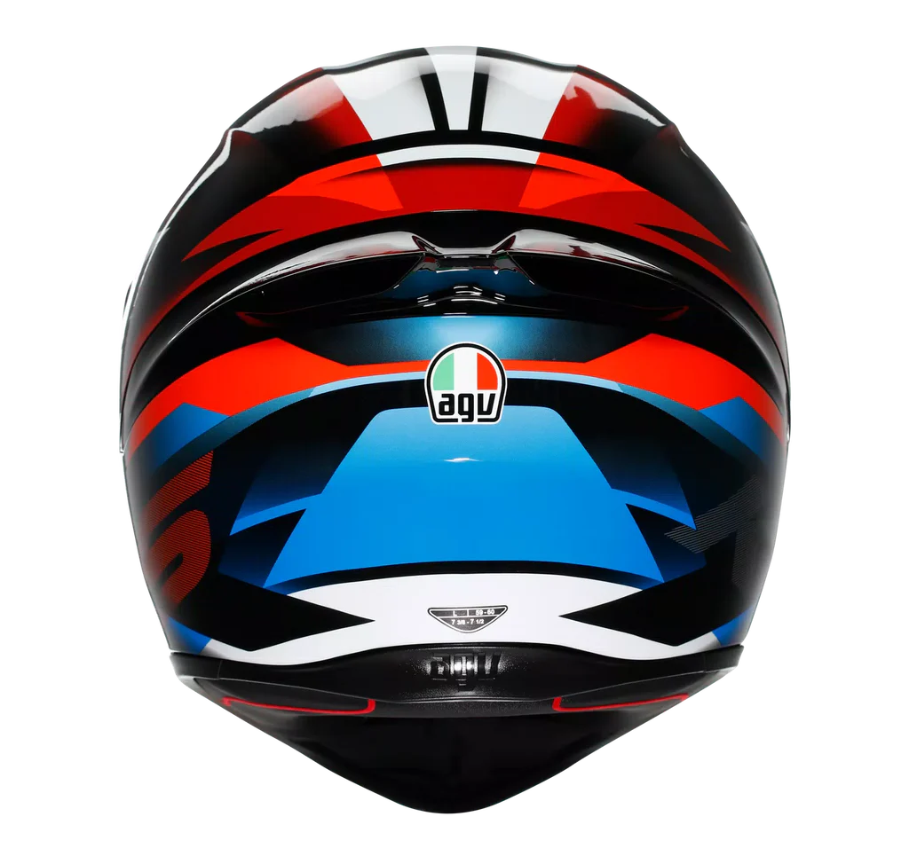 AGV K1 S Fastlap Gloss Black Red Blue Helmet