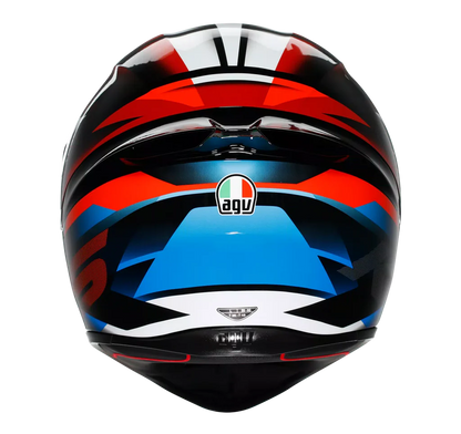 AGV K1 S Fastlap Gloss Black Red Blue Helmet