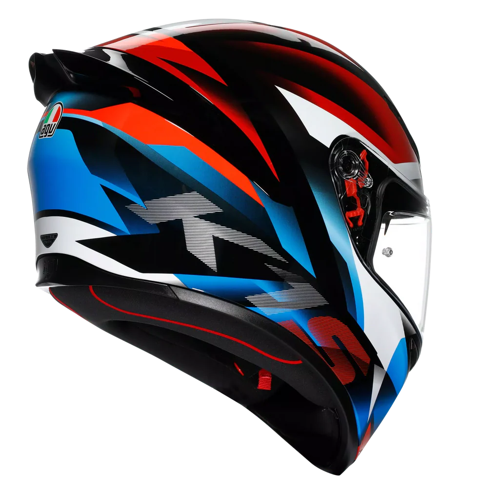 AGV K1 S Fastlap Gloss Black Red Blue Helmet