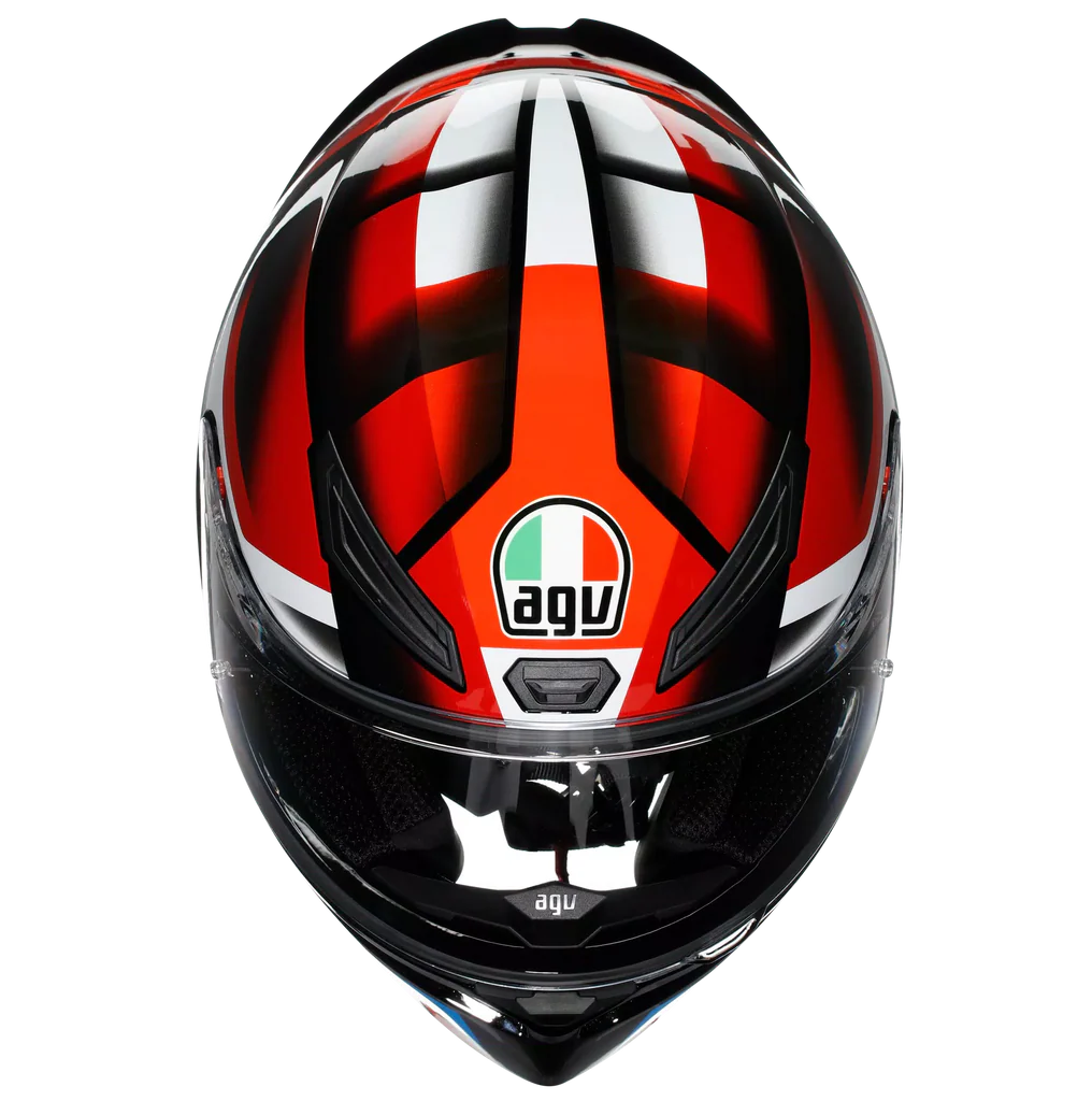 AGV K1 S Fastlap Gloss Black Red Blue Helmet
