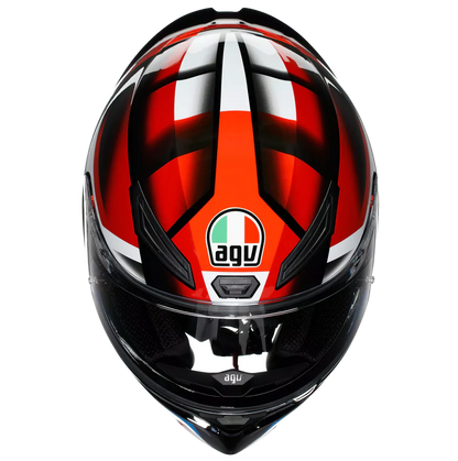 AGV K1 S Fastlap Gloss Black Red Blue Helmet