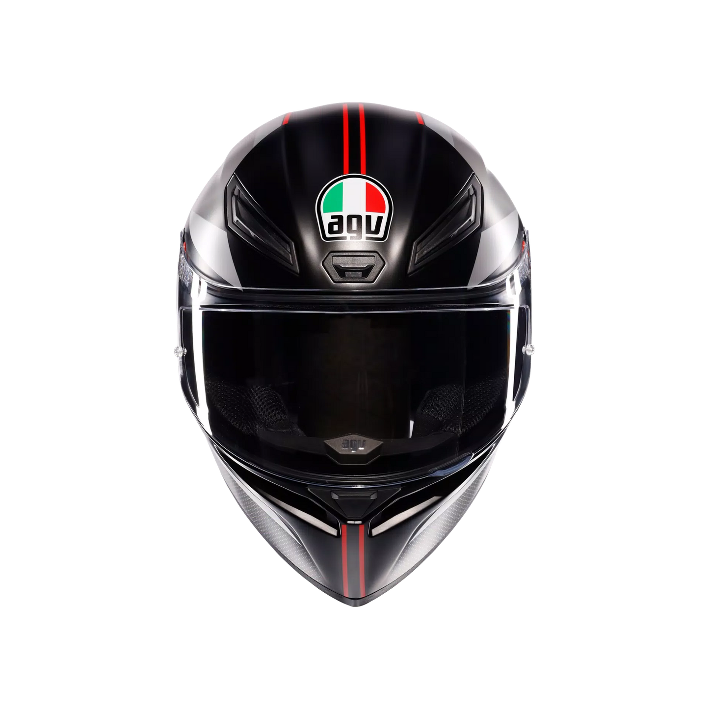 AGV K1 S Lap Matt Black/Grey/Red Helmet