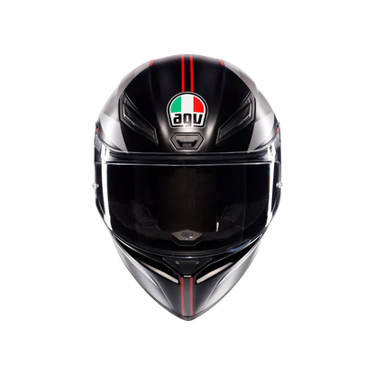 AGV K1 S Lap Matt Black/Grey/Red Helmet