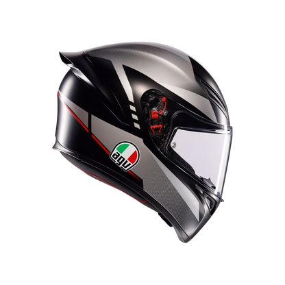 AGV K1 S Lap Matt Black/Grey/Red Helmet