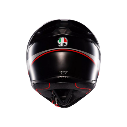 AGV K1 S Lap Matt Black/Grey/Red Helmet