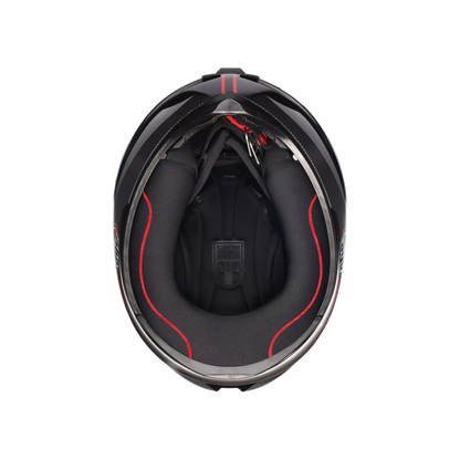 AGV K1 S Lap Matt Black/Grey/Red Helmet