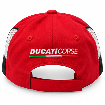 Ducati Corse Red Signature Printed Cap