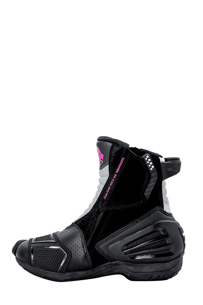 Roaring Toyz 33 Blazekin Pink Black  Short Racing Boots