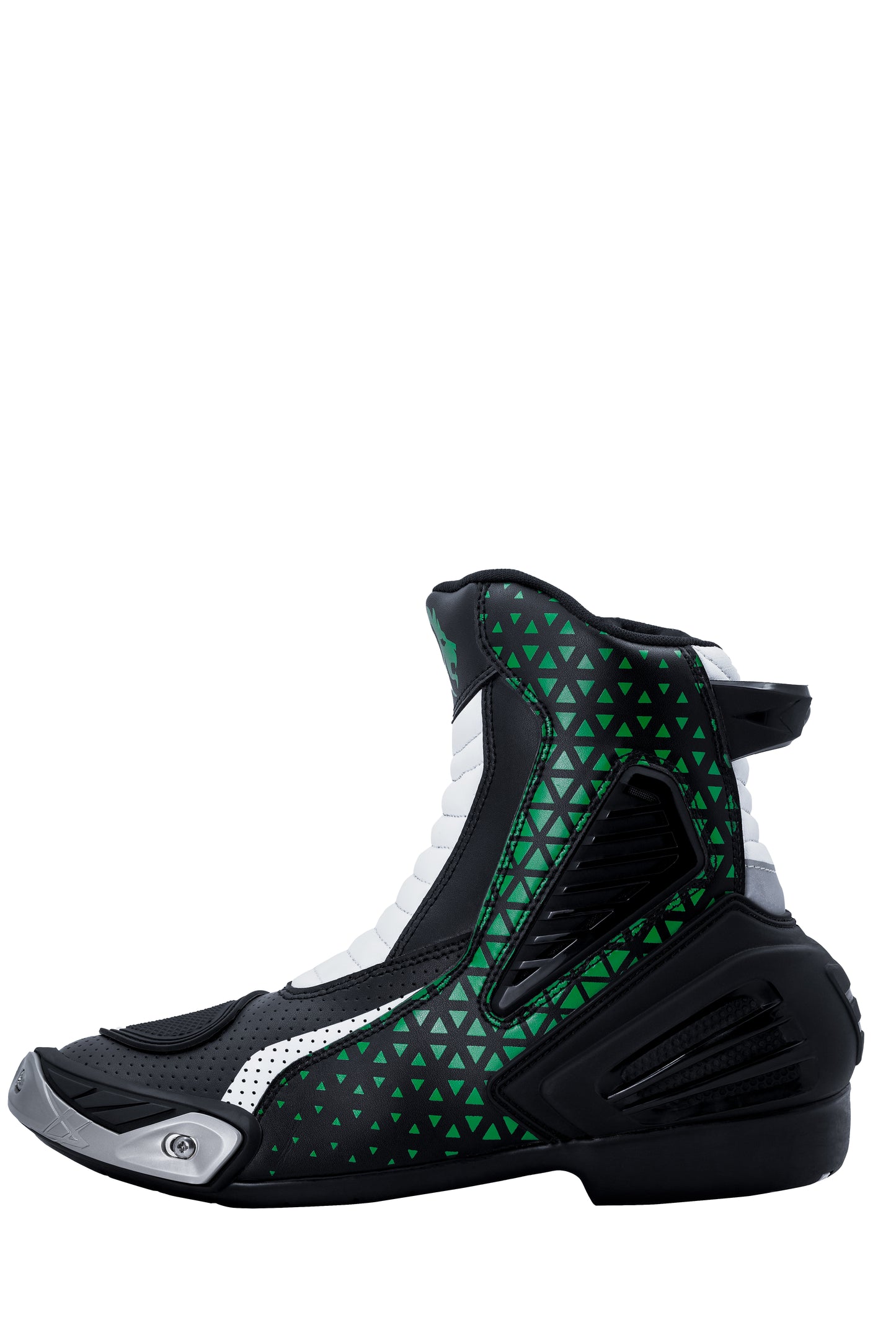 Roaring Toyz 33 Blazekin Green Black  Short Racing Boots