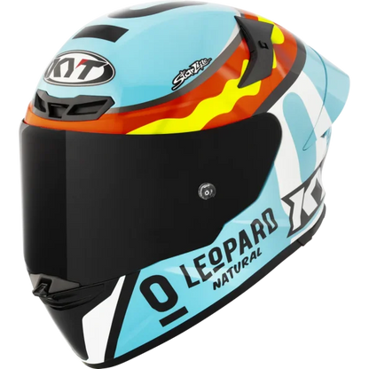 KYT TT Revo Leopard Replica Spaniard Gloss Helmet
