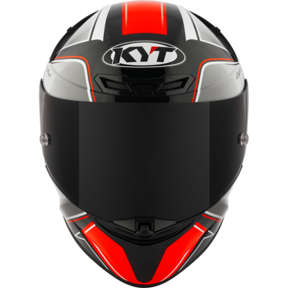 KYT TT Revo Tourist Red Fluo Helmet